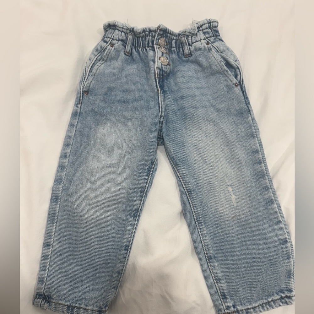 Zara Light Blue Denim Jeans